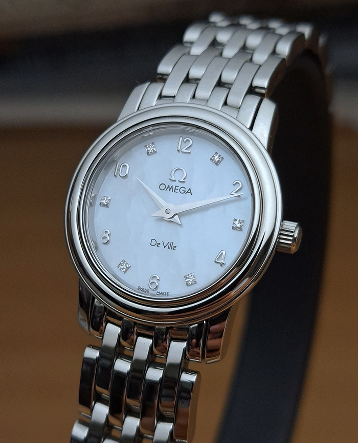 Ladies' Omega De Ville Diamond Dial Ref. 4570.75